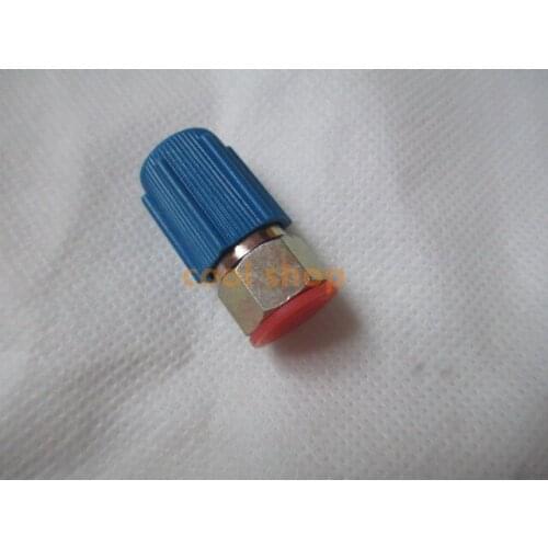 R12 to R134a Blue Low pressure Conversion Quick Connect Coupler Set Adapter