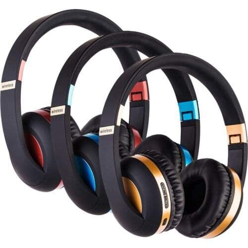 Wireless Headphone Noise Cancelling 2.4GHz Bluetooth Headphones Stereo with Mic Gaming Earphones Sport Headset for Phone Pad PC