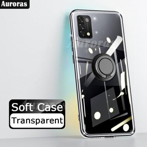Auroras For UMIDIGI A11 Case Anti-fall Clear Case Shockproof With Ring Soft Cover For UMIDIGI A11 Clear Case