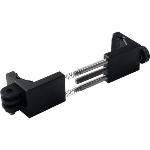 Smartphone Holder Clamp for Action Camera Phone Tripod Mount Adapter Selfie Stick Supplies