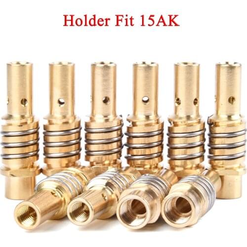 5/10Pcs 15AK Nozzle Contact Tip Holder With Gas Spring For MIG MAG Welding Torch MB 15AK
