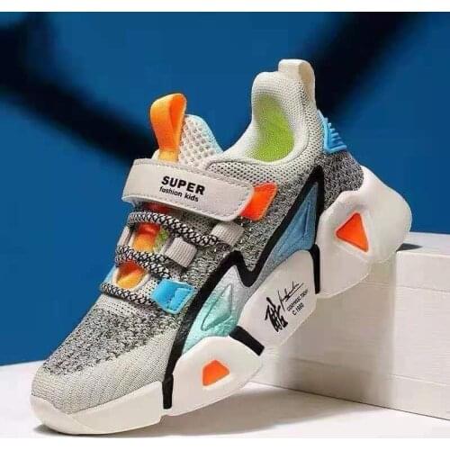 Kids Shoes Baby Boys Girls Childrens Casual Sneakers Breathable Soft Anti-slip Running Sports Shoes Spring Autumn Size 26-37