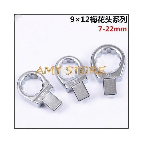 FOR WERTE Torque Wrench Torx Wrench Head Fitting Torque Wrench 9mmx12mm 7mm-22mm