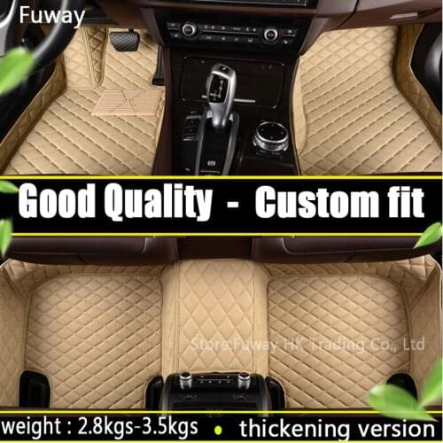 Good quality Custom fit car floor mats for TOYOTA old COROLLA 2005 -20010 3D car-styling carpet liners accessories