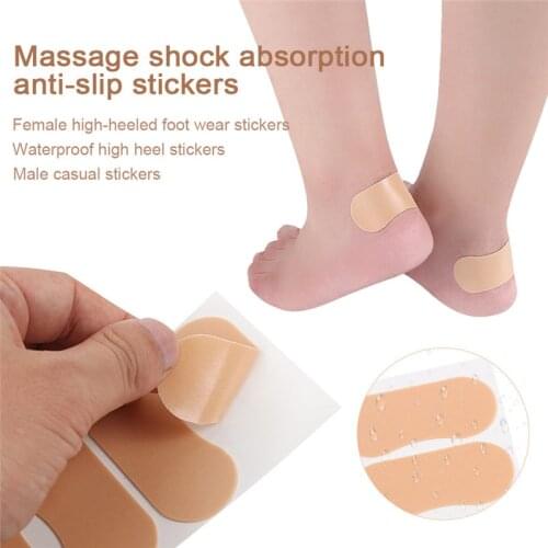 2 sheets Adhesive Hydrocolloid Gel Blister Plaster Heel Anti-wearing Heel Sticker Pedicure Patch Plaster Foot Care Tools
