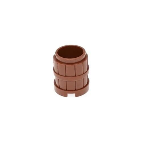 [MOC Hub] 10PCS Brown Barrel Building Blocks Compatible Major Brand Kids Toys 2489 Early Learning Education Gifts