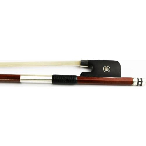 4/4 Size NEW Advanced Pernambuco Viola Bow Fast Response Ebony Frog