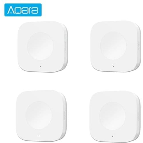Aqara Smart Wireless Switch Key Intelligent Application Remote Control ZigBee Wireless Biult in Gyro for Xiaomi home mijia App