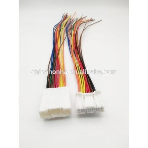 Free shipping 1 pcs 20 pin male and female sumitomo Automobile cable Connector 6098-5622 6098-5613 with wire or without wire