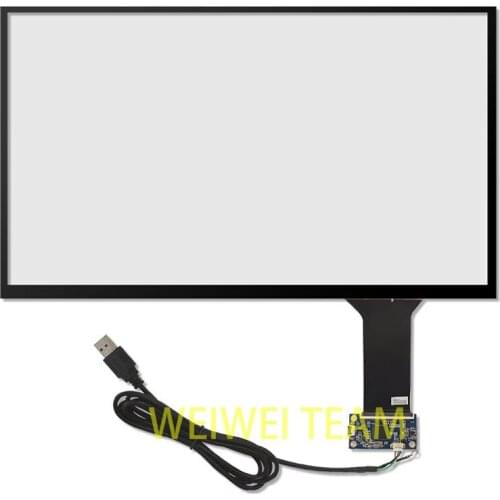 Wisecoco 15.6 inch Capacitive Touch Screen linux WIN7 8 10 Android System USB Plug and Play 2511 Solution Universal 10 Point