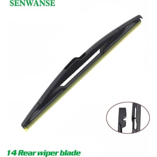 Senwanse 14" Rear Wiper Blade For Mazda 3 MK 1 2003-2008 Windshield Rear Window Windscreen wiper Car Accessories