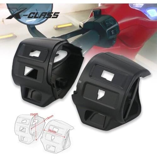 Motorcycle Headlight Switch Housing Cover Turn Signal Control Botton Protector for VESPA SPRINT PRIMAVERA 150 2013-2019 2020