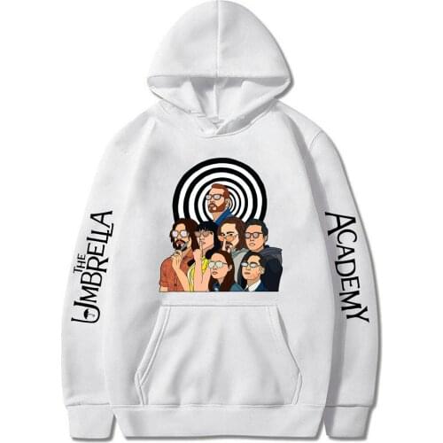 The Umbrella Academy Women Hoodie Girl Autumn 90s Harajuku Fleece Cotton Sweatshirts Oversized Female Graphic Clothes