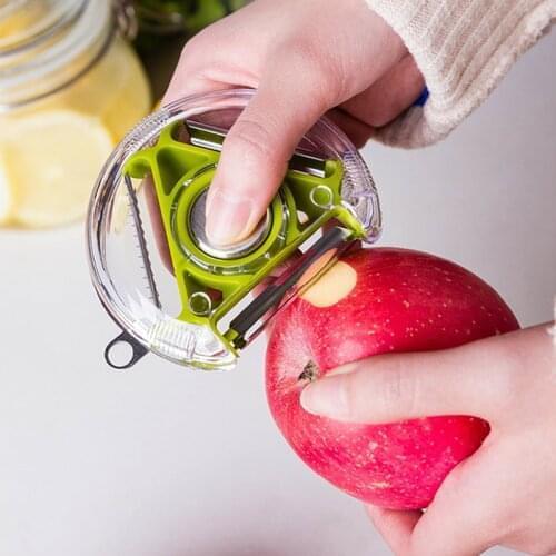 3 In 1 Peeler Stainless Steel Slicer Multifunctional Vegetable Cutter Portable Fruit Gadget Potato Grater Kitchen Accessories