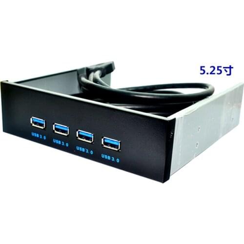 4-port USB3.0 front panel 19pin/20pin to usb3.0 interface optical drive bit front panel adapter card
