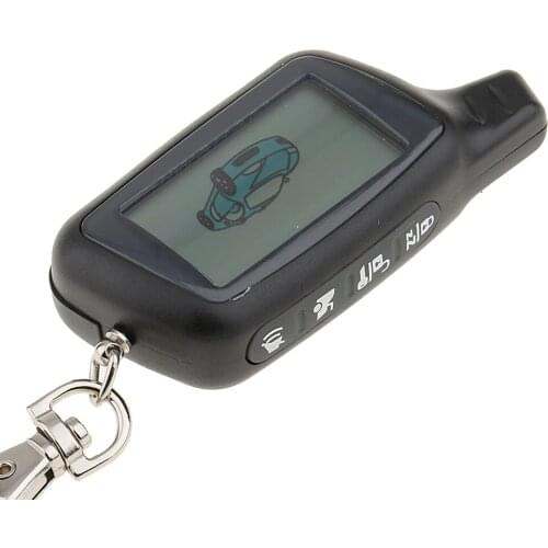 Vehicle Security Car Alarm 2 Ways For Russian TOMAHAWK X5 LCD Remote Control