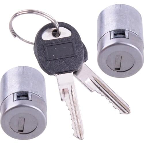 Car Door Lock Cylinder with Key Kit DL19881 Fit for Chevrolet Suburban Tahoe Blazer GMC Sonoma Jimmy Yukon Cadillac Oldsmobile