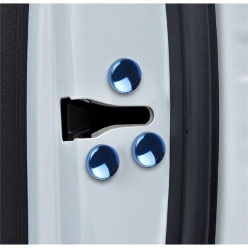 12pcs Metal Alloy Car Door Lock Screw Protector Cover Accessories For Suzuki SX4 SWIFT Alto Liane Grand Vitara Jimny S-Cross