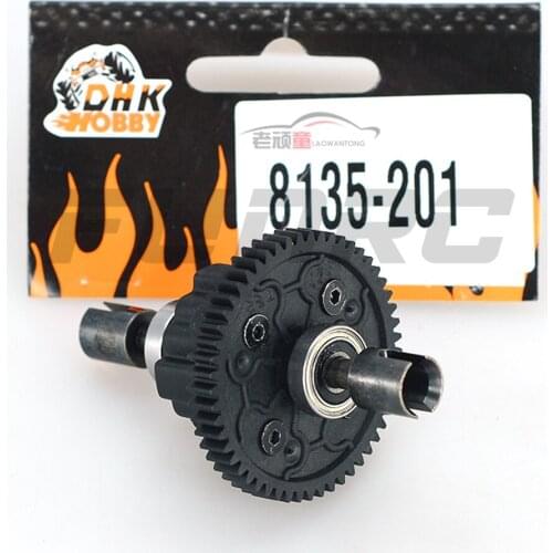 RC Car Parts 8135-201 DHK Hobby Medium Differential Assembly Total Set For all 1/8 8384 8382 4wd short-course Truck Model Cars