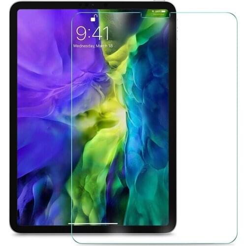 For iPad Pro 12.9 Inch 2018 Tempered Glass Screen Protector A1876 A2014 A1895 A1983 Bubble Free Scratch Proof HD Protective Film