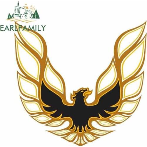 EARLFAMILY 13cm x 12.3cm for Trans-Am Cartoon Oem Car Stickers Vinyl JDM Bumper Trunk Truck Graphics Windshield Bumper Windows