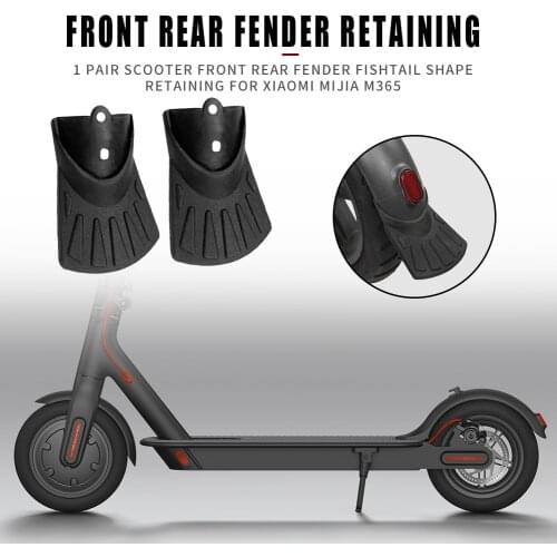 Lightweight Scooter Front Rear Fender Retaining Fishtail Rubber Flap Retaining for Xiaomi Mijia M365 Cycling Accessories