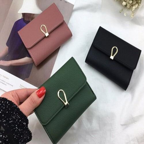Best Sale Women Short Wallets Purse Soft Top Quality Leather Luxury Female Mini Coin Pockets Slim Travel Lady Clutch Monedero