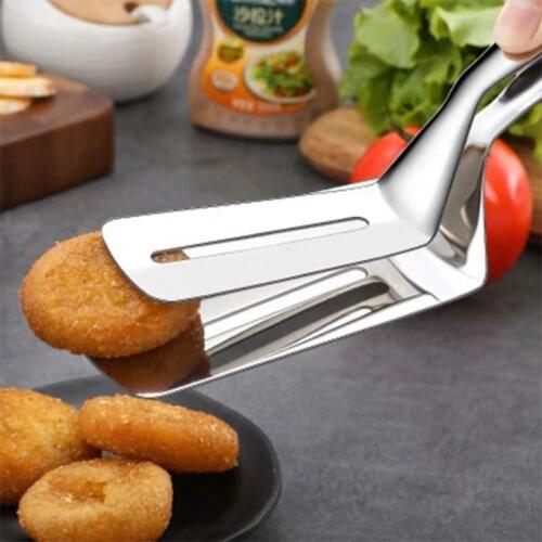Buffet Steak Fried Shovel Food Folder Cooking Kitchen Tool Hand Clip BBQ Clip shovel Kitchen Tools Multifunction Grill Tool2020s