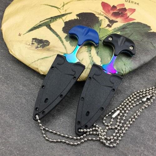 Knife Mini Tool Multifunctional Mini Hanging Necklace Portable Tool Knife Survival Rescue Tea Knife Camping Outdoor EDC Tools