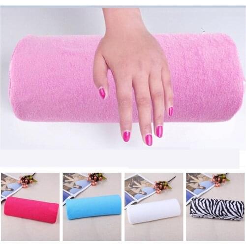 Soft Nail Art Hand Rest Pillow Nail Pillow Cushion Nails Salon Equipment for Nail Art Beauty Hand Arm Rest Manicure Care Tools