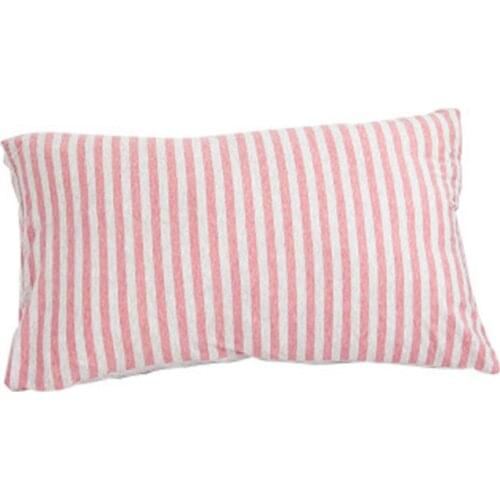 100%Cotton 1X Pillow Case Mod Stripe Zip PillowCases Winter Bedding Set Soft Warm For Home Bed Pillow Cover Bedding