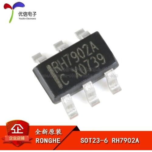 Genuine original patch RH7902A SOT23-6 Dual USB charging port control protocol IC
