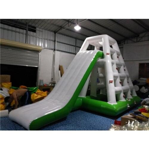 Sell inflatable water park toys, water climbing shelves slide, water amusement equipment