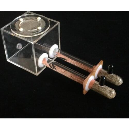 15MM Double Hole Simple Paving Test Tube Nest Ant Farm Small Community Ant Breeding Nest Send Test Tube Bracket