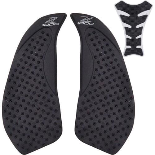 Motorcycle Anti slip Tank Pads Protector Sticker Side Gas Knee Grip Traction Pad Decal For Kawasaki Z1000 2010 2012 2013-2015