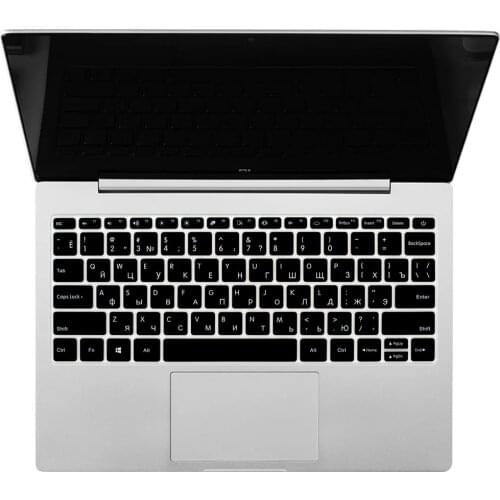 Russian Language Silicone Keyboard Cover Skin Protector Sticker Protective Black For Xiaomi Mi Notebook Air 13.3 13 inch