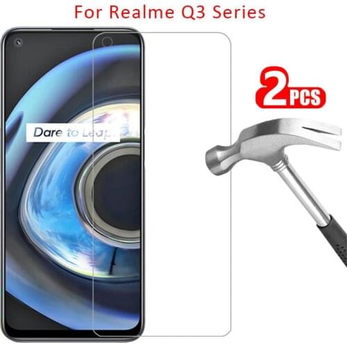 Protective glass for realme q3 pro q3i 5g screen protector tempered glas on realmi q 3 3i 3q q3pro safety film reame realm relme