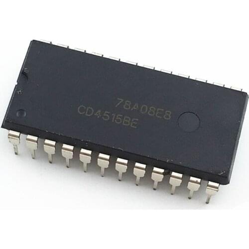5pcs/lot CD4515BE CD4515BCN CD4515 DIP-24