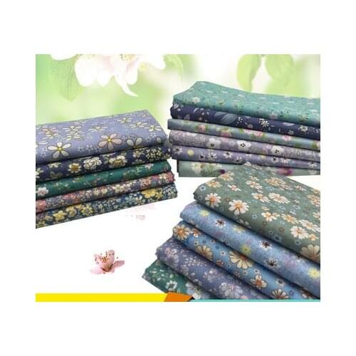 50cm*160cm/Piece, Pure Cotton Countryside Small Flower Cloth, Dress Clothing, Curtain, Toy Fabric, Childrens Hand DIY Material