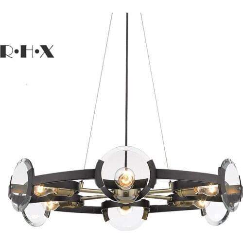 A Chandelier A Living Room Designer Fund Northern Europe Originality Restaurant Bedroom Model House Metal Glass A Chandelier