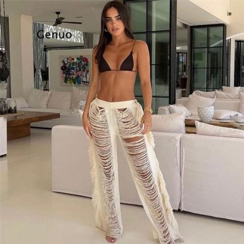 Genuo Women's Knitted Trousers