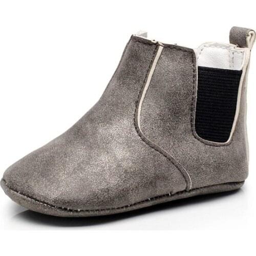 Newborn Baby Leather Moccasins Winter Warm Shoes Girls Boys First Walkers Infant Toddler KidsSoft Soled Anti-slip Boots