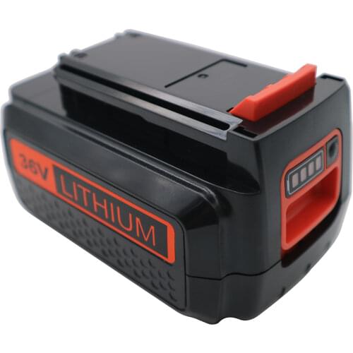 B&D 40VA Li-ion 2000mAh LBX36 LBXR36 BXR36 LST136 LST420 LST220 LST400 LST300 MTC220 MST1024 MST2118 CST1200 batteries 40V