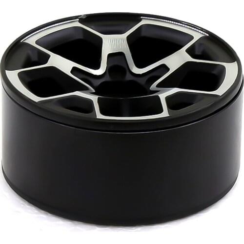 The Metal Wheel Hub Rims for SCX10 90046 TRX4 1/10 RC Crawler Car