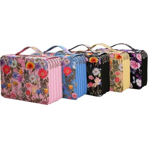 Cute Pencil School Case 120/200/252 Slots Stationery for Office Pencilcase Girls Large Capacity Pen Bag Big Holder Box Supplies