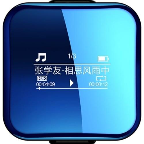 X1 Bluetooth mini hifi lossless Sports MP3 music player Voice sound Recorder Dictaphone jogging walkman LRC Fast charge clip