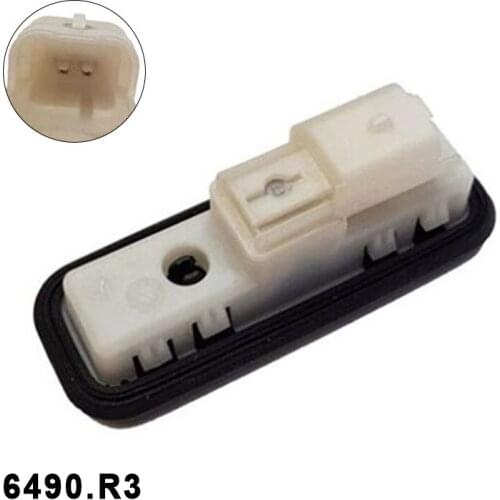 Rear Tailgate Boot Trunk Handle Lock Switch 6490R3 for Peugeot Citroen C4 208 308 2008 5008 2018