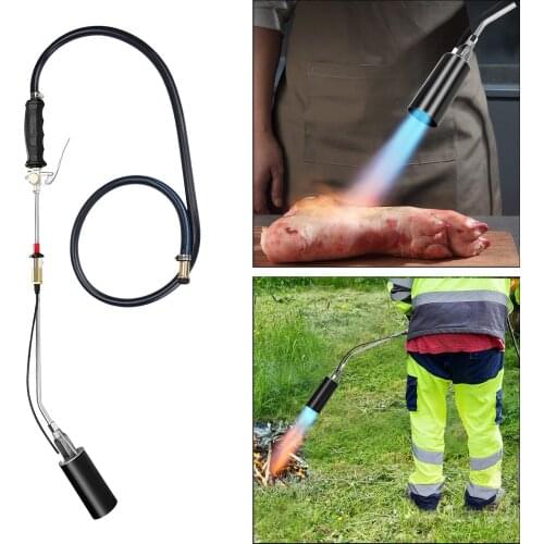 Outdoor Spray Flame Gun Barbecue Outdoor Multifunctional Lighter Gas Torch Ignition Heating Easy to Install