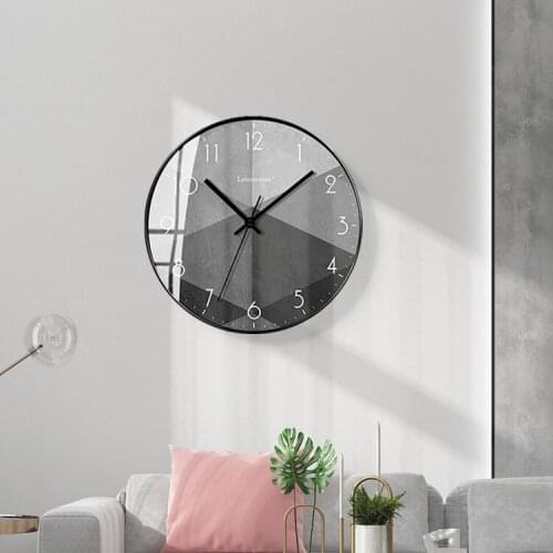 Simple Retro Creative Wall Clock Living Room Silent Classic Wall Clock Children Kitchen Horloge Murale Wall Watch BA60WC