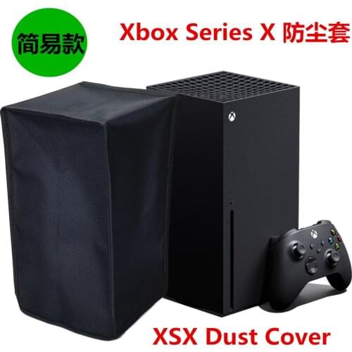 For Xbox Series X Console Dust Proof Kit Vertical Dustproof Dust Cover Sleeve Dust Guard Protective Dustprevent Bag Sleeve SX